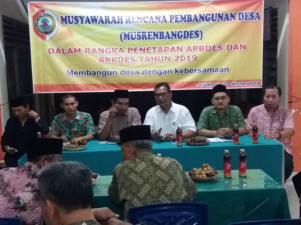MUSRENBANG DESA JERUKSEGER
