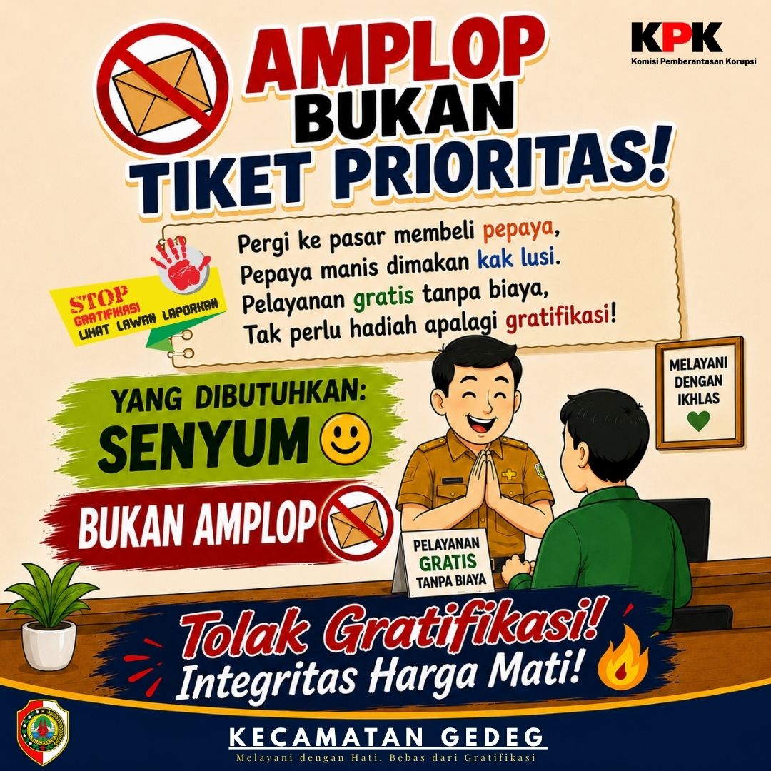 TOLAK GRATIFIKASI